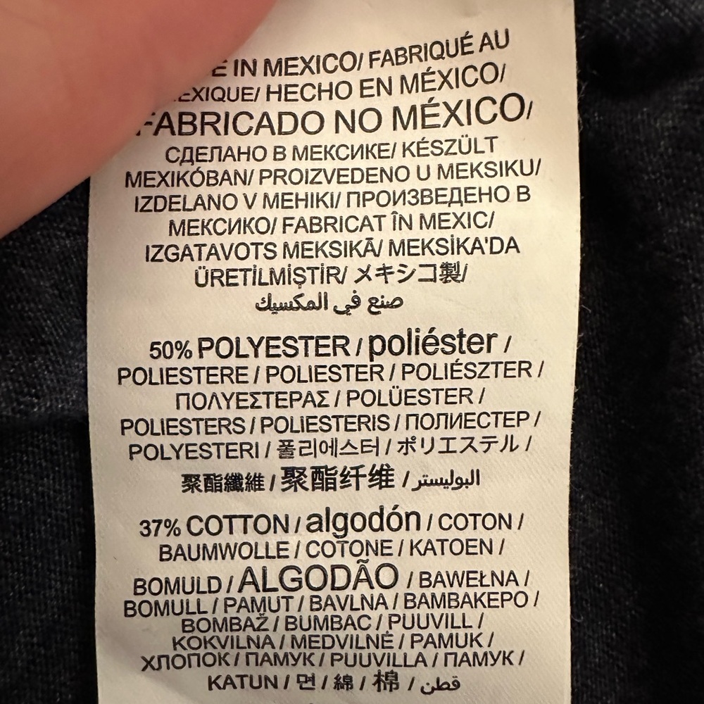 Nashville SC Navy and White Half Sleeve Tee SM - Picture 8 of 11